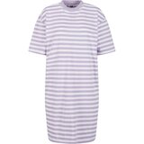 Urban Classics Women's striped dress oversized white/purple | Shoptok.si