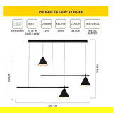 Opviq L1238 - black black chandelier | ePonuda.com