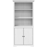  Regal za knjige BODO bijeli 82x40x173 cm od masivne borovine | Eponuda.com
