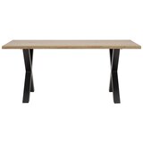 Bessagi Home moderna jedilna miza giona, barva jesena, črna | Shoptok.si