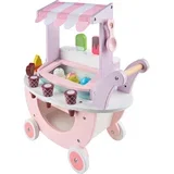 drveni set za igru ice cream cart