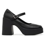 Ladies` loafer shoes - Črna