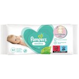 Pampers sensitive vlažne maramice 52 komada Slike