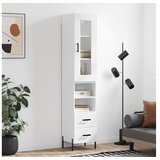vidaXL Visoka komoda bijeli 34 5x34x180 cm od konstruiranog drva | shoptok.hr