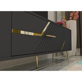 Hanah home tv polica Dekolp5 anthracite gold