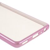  Silikonski ovitek z okvirjem za Huawei P9 - pink Cene