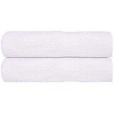 vidaXL Brisače za roke FROGN 2 kosa bele 50x100 cm 360 g/m², (5000307723) | Shoptok.si