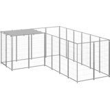  Kavez za pse srebrni 4,84 m² čelični | shoptok.hr