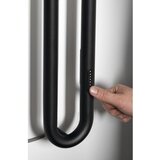 Sapho električni sušač peškira sa tajmerom duopasso 45W 170x12 cm mat. crna | Eponuda.com