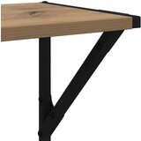 Police na zidu Zidne 2 pcs Umjetnički hrast 80 x 25 x 25 5 cm | shoptok.hr