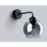 Sollux Črna stenska svetilka ø 15 cm Grande – | Shoptok.si