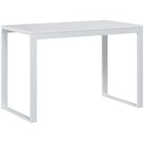 Maison Chic Računalniška miza - pisarniška miza bela 110x60x73 cm iverna plošča, (21785723) Cene