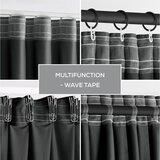 Restilo Siva žametna zavesa za delno zatemnitev 140x270 cm – | Shoptok.si