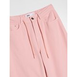 Sinsay Wide leg traperice visokog struka s platnenim pojasom | shoptok.hr