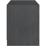 TV ormarić sivi 104 x 33 x 41 cm od masivne borovine | shoptok.hr