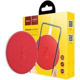 Hoco Punjač bežični, univerzalni, za smartphone, 5 W, CW14 Wireless charger, RD, Crveni | Eponuda.ba
