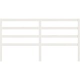  Posteljno vzglavje belo 206x4x100 cm trdna borovina, (20646224) | Shoptok.si
