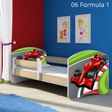  Dječji krevet ACMA s motivom, bočna sonoma 180x80 cm 06 Formula 1 | shoptok.hr