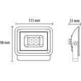 Prosto LED reflektor 10W/230V, 900lm, 6500K,beli Cene