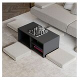 Hanah home set stolića za kafu, crni Slike