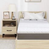  Kokosni nadmadrac Bijelo 70 x 200 cm Žakar tkanina | shoptok.hr