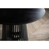 MID.YOU Jedilna Miza Mango, Pravi Les, Črna | Shoptok.si
