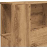 vidaXL Vzglavna omarica artisan hrast 160x18,5x103,5 cm inženirski les | Shoptok.si