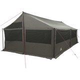  Obiteljski šator s krovom Smeđa siva 600 x 400 x 268 cm | Eponuda.com
