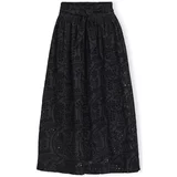 .OBJECT Bodie Skirt - Black/Denim Blue Crna