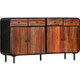  Komoda iz trdnega predelanega lesa 140x35x76 cm Cene