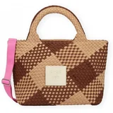 Ročne torbice Michelle Rise Up Bag - Brown Kostanjeva