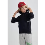 Defacto Boy's Oversize Fit Hooded Sweatshirt Cene