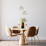  Luster na sajli CEED GOLD 2xE27/60W/230V, prečnik 28 cm, bela/zlatna | Eponuda.com