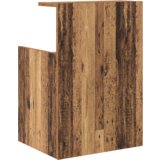 vidaXL 2 kosi Omarice za posteljo Stari les 40x35x60 cm Inženirski les | Shoptok.si