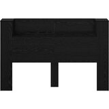  Uzglavlje Crni hrast 160 x 17 x 104 5 cm Konstruirano drvo | shoptok.hr