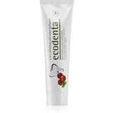 Ecodenta Green Tartar Eliminating osvežujoča zobna pasta proti zobnemu kamnu s fluoridom okus Cranberry 100 ml | Shoptok.si