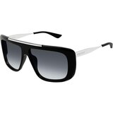 Alexander Mcqueen AM0492S 001 ONE SIZE (60) Črna/Siva Cene