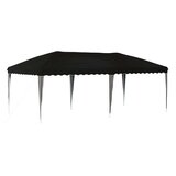  Rastezljivi šator za zabave 575 x 290 x 245 cm Crna | shoptok.hr