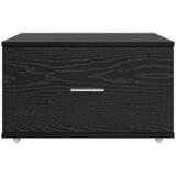  Ormar s ladicama s kotačem Crni hrast 55 x 45 x 31 cm | shoptok.hr