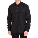 Caf&Atilde;&copy; Coton Srajce z dolgimi rokavi POPELINE14-47LSLIM Črna cene