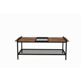 Woody Fashion Sto za dnevnu sobu Mata Atlantic Pine Black | ePonuda.com