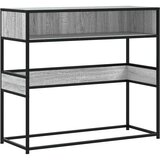 vidaXL Konzolni stol boja hrasta 90x35x80 cm konstruirano drvo | shoptok.hr