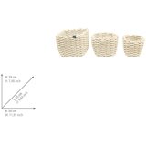 Wenko Tekstilne košare u setu 3 kom 30x25x19 cm Tom Tailor – | shoptok.hr