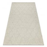 RugsX Volnena preproga TAHAR 99001C bež - ROČNO TKANA petlja, rombovi, boho 120x180 cm, (21993998) | Shoptok.si
