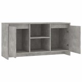 TV ormarić boja betona 102x37,5x52,5 cm od konstruiranog drva | shoptok.hr