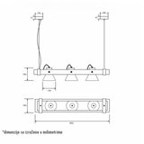 Rustik 175 VISILICA 3*E27 | ePonuda.com