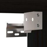  Stenska omarica 2 kosa črna 80x30x30 cm trdna borovina, (20740614) | Shoptok.si