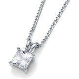 Oliver Weber ženski catch 925ag crystal srebrni lančić sa belim swarovski kristalnim priveskom ( 61142.whi ) cene
