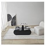 Hanah home sto za dnevnu sobu brise black transparent