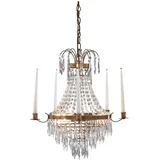 100602 - Luster na lancu KRAGEHOLM 3xE14/40W/230V mesing